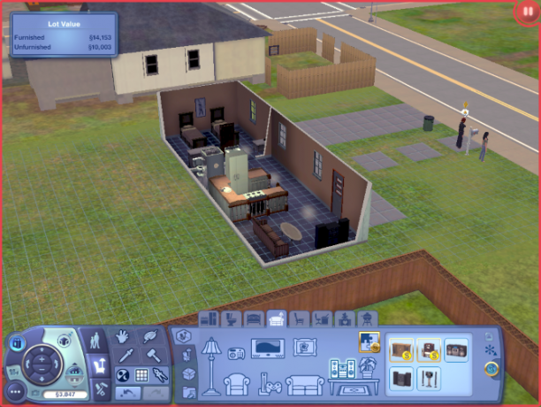 L'outil de construction de maisons Sims 3