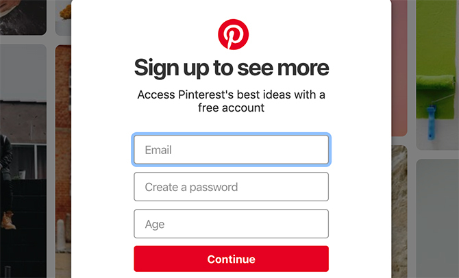 Qu'est-ce que l'écran principal de Pinterest