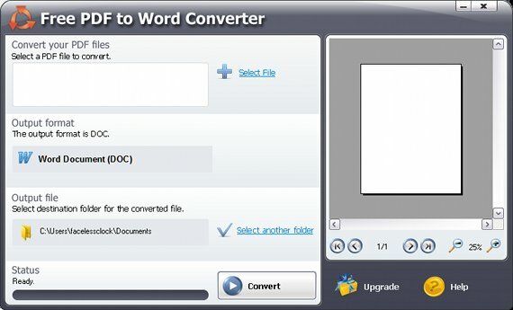 convertir un PDF en Word