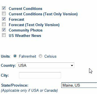 flux rss météo gratuits