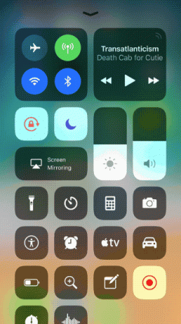 Raccourci AirPlay pour iOS 11 Control Center