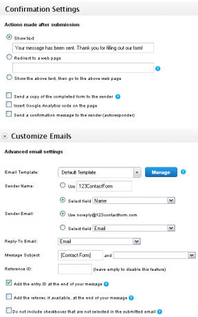 123FormBuilder: créez facilement différents types de formulaires en ligne 123ContactForm2