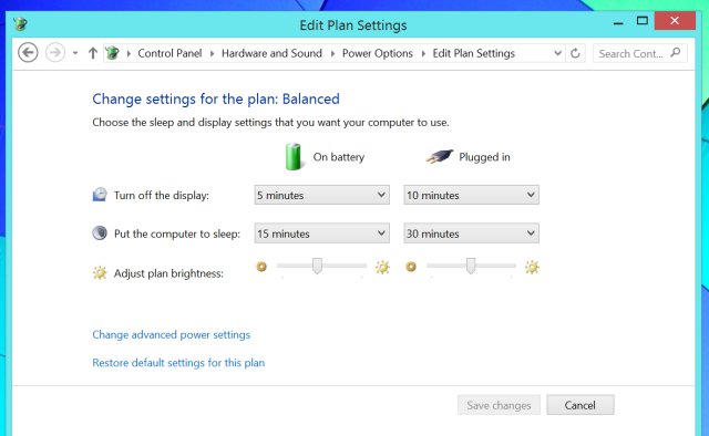 control-display-and-computer-sleep-times-on-windows-8.1