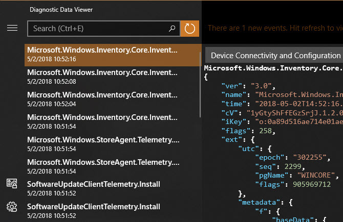 Visionneuse de diagnostic Windows 10