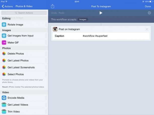 Comment créer vos propres extensions pour votre flux de travail iPhone et iPad Publication iOS sur instagram