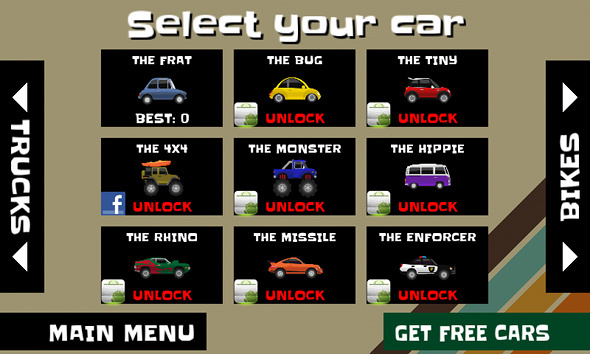 jeu de road trip extrême