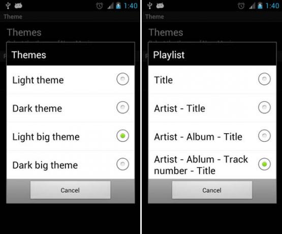 applications de musique Android