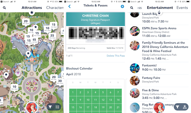 Application officielle Disneyland