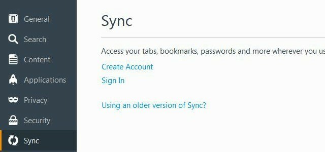 firefox-sync