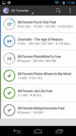 Application Android BitTorrent