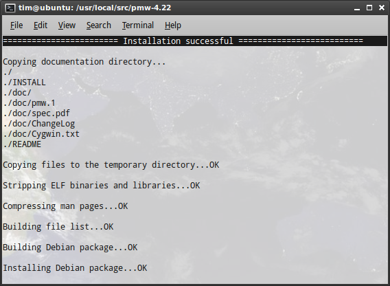 comment installer un fichier tar gz ubuntu