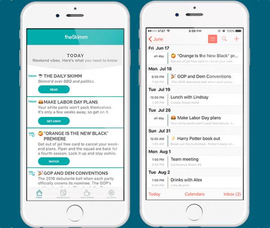 Calendrier des événements-Apps-Skimm-Ahead