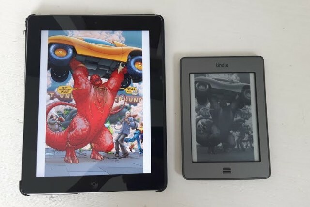 iPad et Kindle comparés