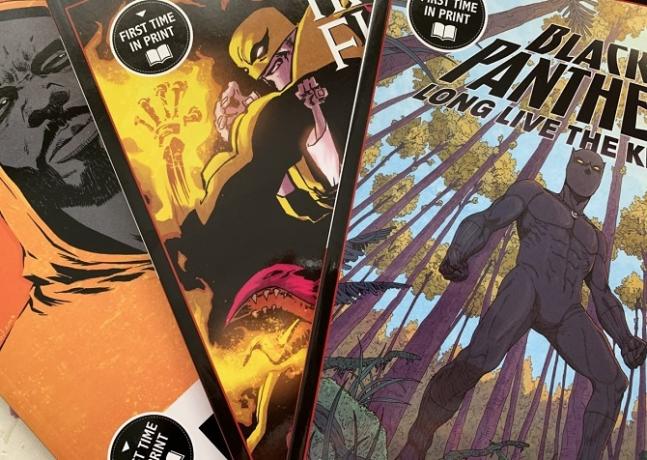 bandes dessinées Black Panther Iron Fist Luke Cage en ligne