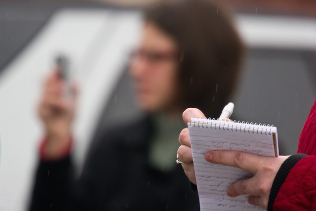 Carnet de journaliste