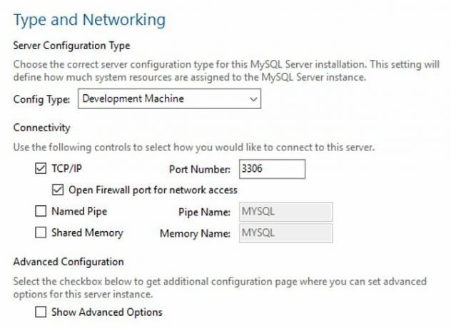 comment installer les fenêtres de base de données mysql