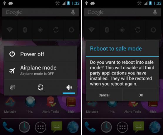 problèmes de système android