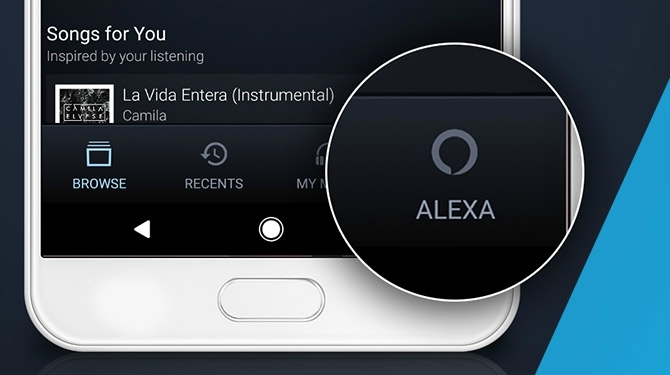 Vous pouvez maintenant utiliser Alexa dans l'application Amazon Music App Alexa Amazon Music