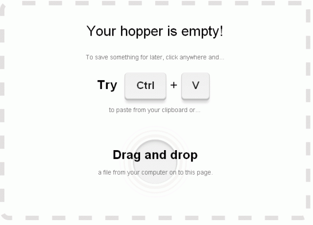 Hopper: enregistrez facilement du texte, des liens, des images et des fichiers hopper2