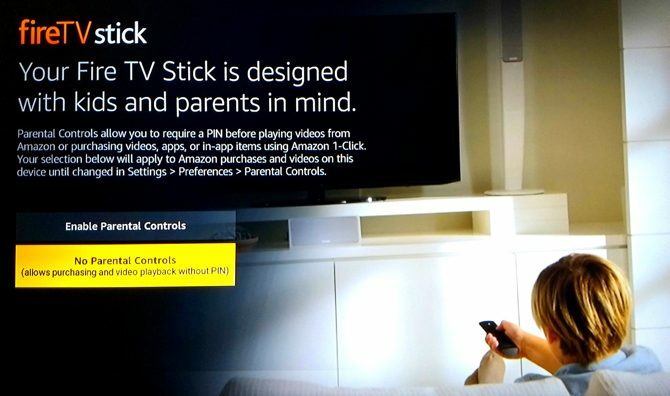 Configuration d'Amazon Fire TV Stick: activez ou désactivez le contrôle parental