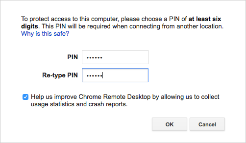 Contrôlez votre PC de n'importe où à l'aide de Chrome Remote Desktop chrome remote desktop mac 2