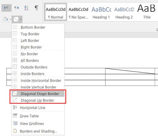 3 astuces de mise en forme de Microsoft Word que vous devriez vraiment connaître la bordure diagonale de Word