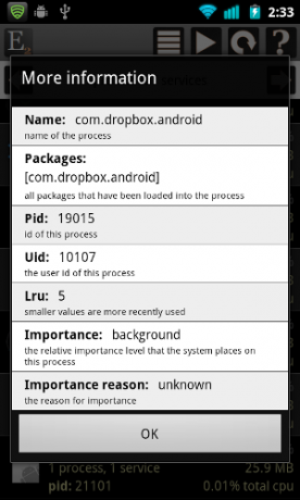 info système android