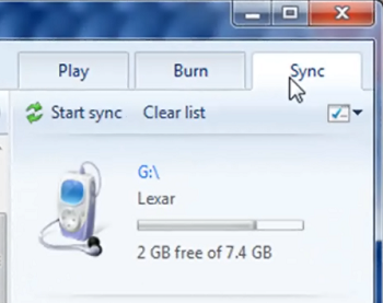 fonctionnalités de Windows Media Player 12