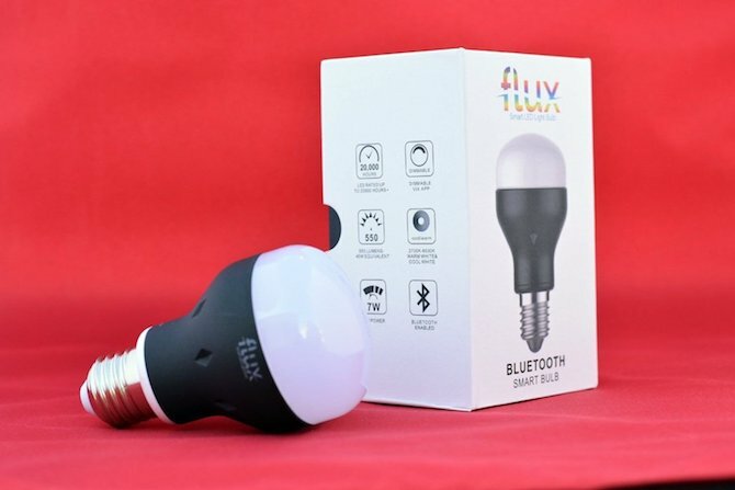 ampoule led bluetooth flux