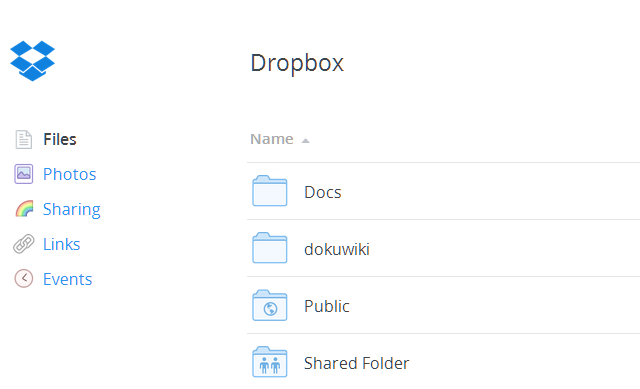 Ceci est une capture d'écran de l'un des meilleurs programmes Windows appelé Dropbox