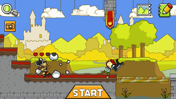 jeu de puzzle scribblenauts