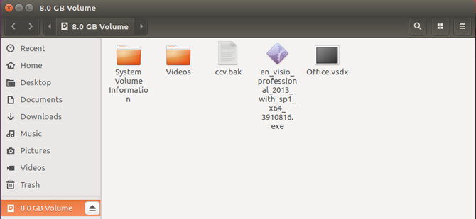 ubuntu usb gui détecté