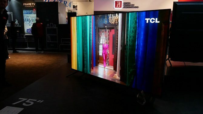 TCL au CES: Pourquoi la technologie QLED est-elle une menace pour LG Dominance? tcl qled 2 670x377