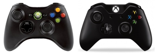 Contrôleurs Xbox-360-Xbox-One