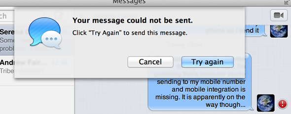 Bye Bye iChat: échec du démarrage de la nouvelle application Messages OS X [Mountain Lion]