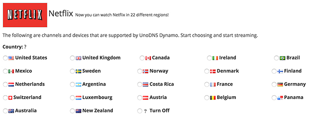 Diffusez des émissions TV internationales, Netflix, Pandora et bien plus avec DNS et VPN UnoTelly [Forfaits 15x Gold, TV 4K 40 pouces Samsung, Roku 3, Giveaway Netflix Gift Cards] netflixregions