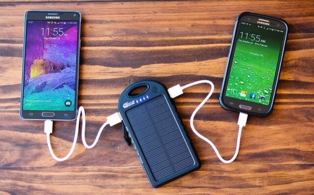 Chargeur solaire Creative Edge