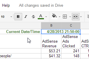 exemples de fonction de feuille de calcul google