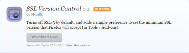 add-on firefox-poodle-ssl-version-control