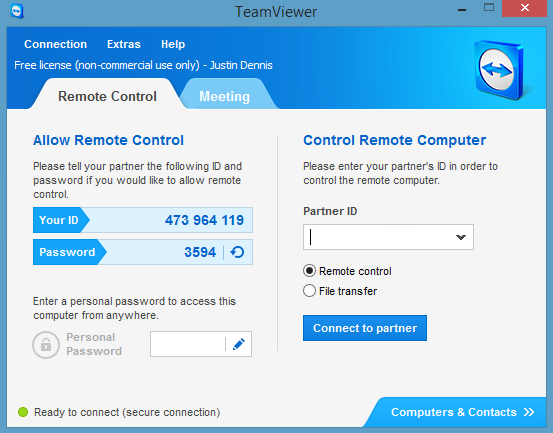 Fichiers de synchronisation TeamViewer