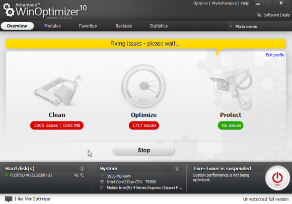 Nettoyez et optimisez votre ordinateur pour de meilleures performances avec WinOptimizer winoptimizer8