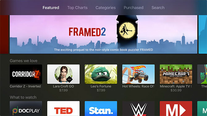 Comment configurer et utiliser votre appstore Apple TV Apple TV