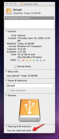 Le pilote NTFS le plus rapide au monde pour Mac OS X [Giveaway] DriveInfo