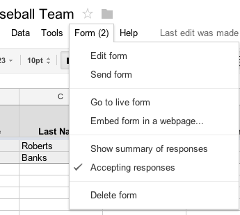 google docs forms mobile