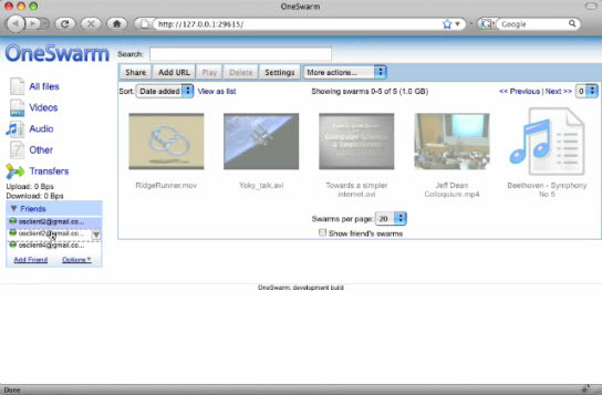 OneSwarm rend le partage de fichiers P2P privé et personnel 20 04 2009 20 23 28