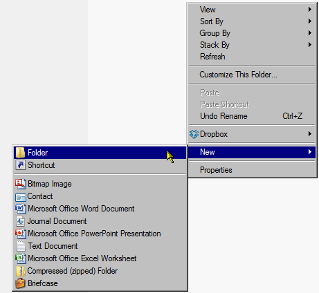 Raccourcis clavier