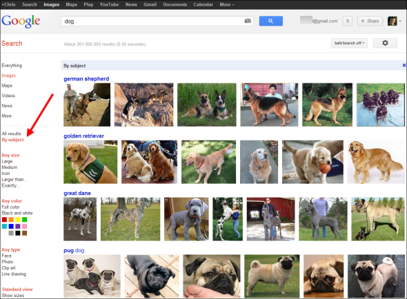 bing vs recherche d'images google