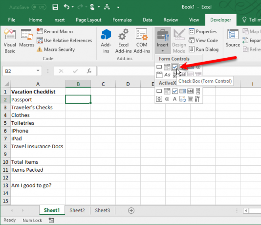 comment créer une liste de contrôle dans Excel comme les pros