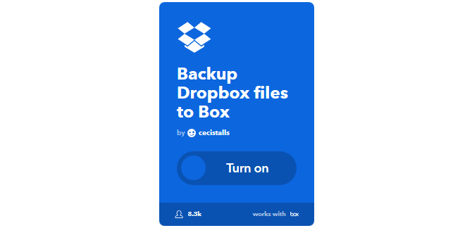 Le guide IFTTT ultime: utilisez l'outil le plus puissant du Web comme un DropboxToBox Pro 36IFTTT