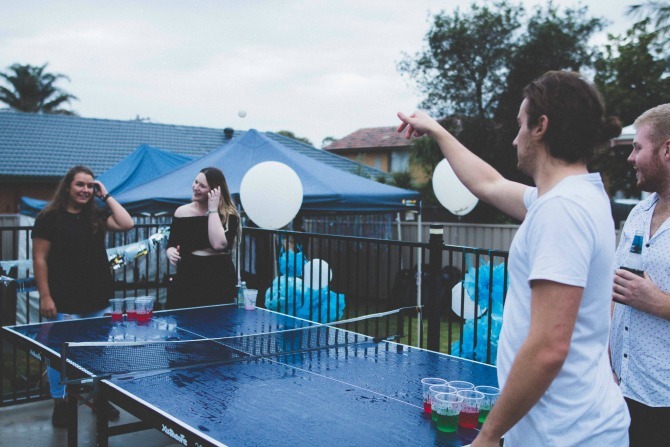 fête en plein air